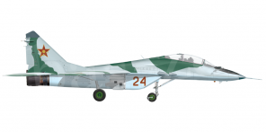Mikoyan MiG 29UB side views