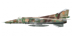 Mikoyan MiG 27 side views
